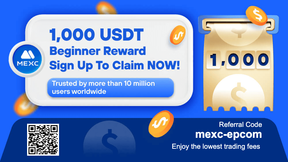 Register at MEXC and trade crypto